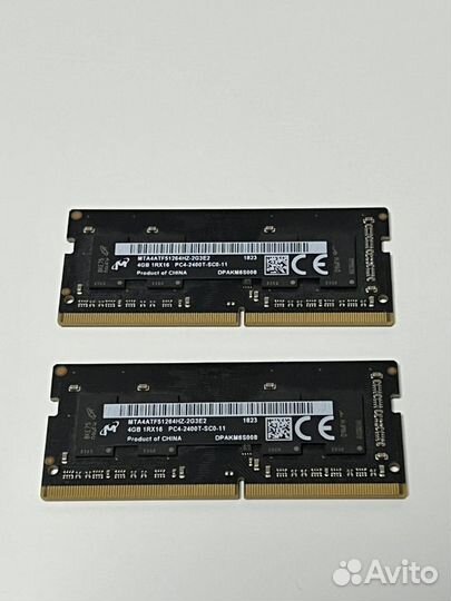 DDR4 sodimm 2400 мгц 8 гб Apple