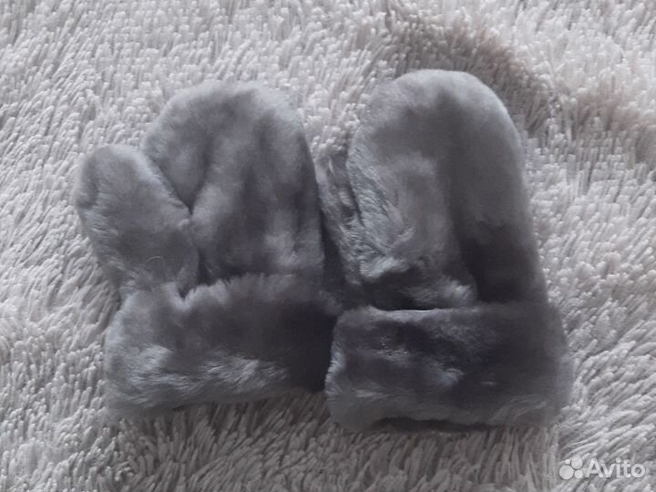 Варежки, мутоновые рукавички