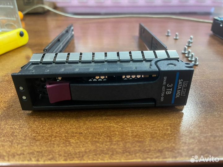 Салазки HP 3.5 LFF G5, G6, G7