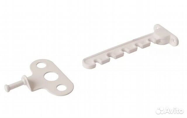 Гребенка (ограничитель открывания на окна) белая