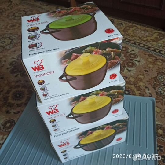 Кастрюля керамическая