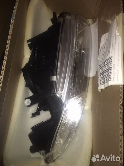 Mitsubishi carisma фары рестайлинг передние