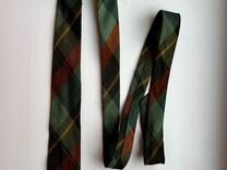 Винтажный галстук made in England английская клетк