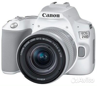 Фотоаппарат Canon EOS 250D Kit 18-55 IS STM White