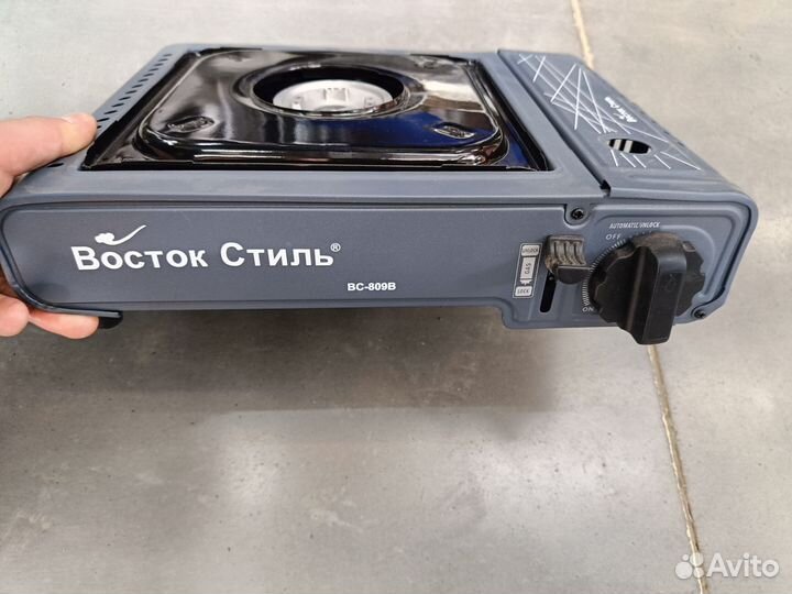 Газовая плита туристическая(новая) без кейса