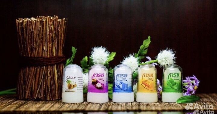 Натуральный минеральный дезодорант из Таиланда