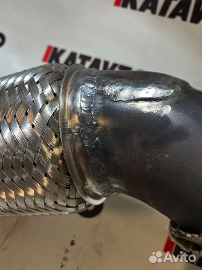 Замена гофры глушителя. Ремонт выхлопной системы