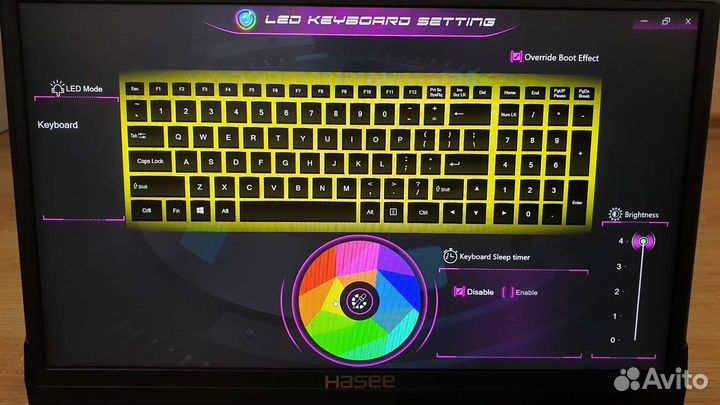 Ноутбук i9/3070/16gb/512gb nvme