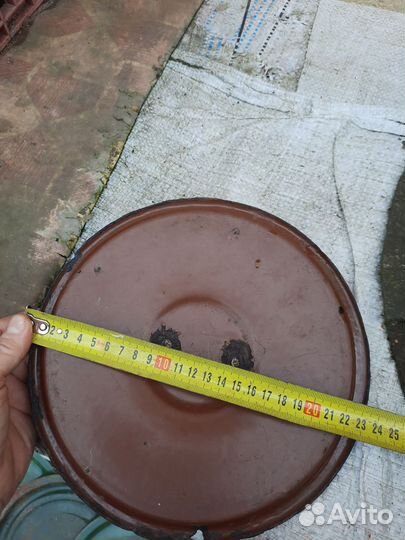 Крышки и тазы эмалированные СССР