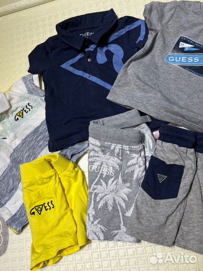Футболка с шортами комплект Guess 3-6 месяцев