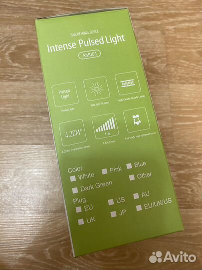 Фотоэпилятор intense pulsed light