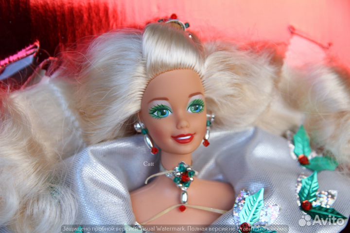 Куколка Барби/Barbie Happy Holidays 1995 года