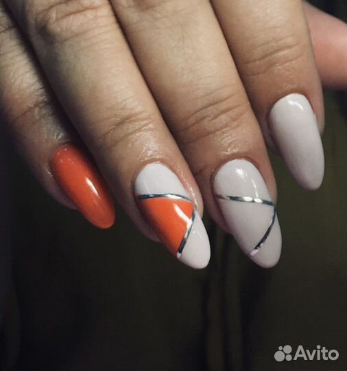 Гель-лак наращивание ногтей мужской маникюр