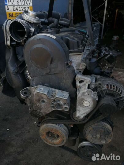 Двигатель AUY Фольксваген Шаран 1,9 тди