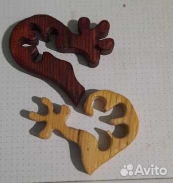 Сердце декоративное из древесины