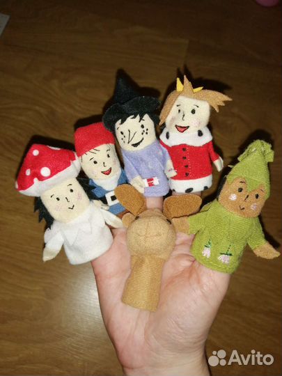 Игрушки на пальцы