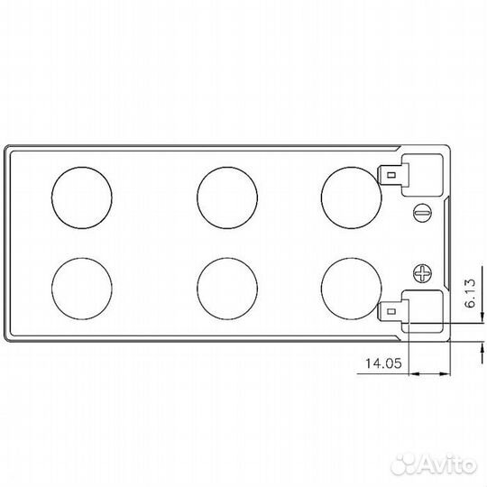 Аккумуляторы CSB hrl1234w HR1234