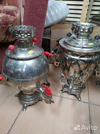 Самовары электрические много