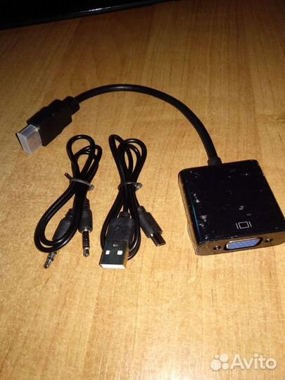 Адаптер VGA - DVI, VGA-hdmi, для старых мониторов