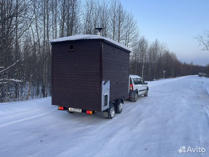 Баня прицеп