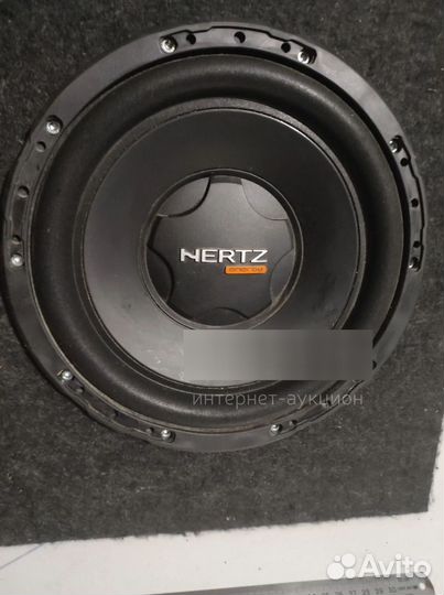 Сабвуфер Hertz ES 250 D (2катушки по 4ом) 10дюймов