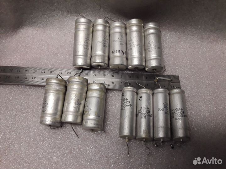 Конденсаторы электролитические разные