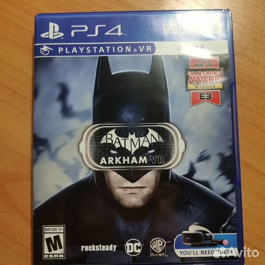 Игры для приставок ps4 Batman VR