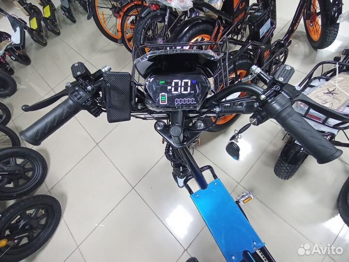 Электровелосипед Monster +аква+ всесезонка