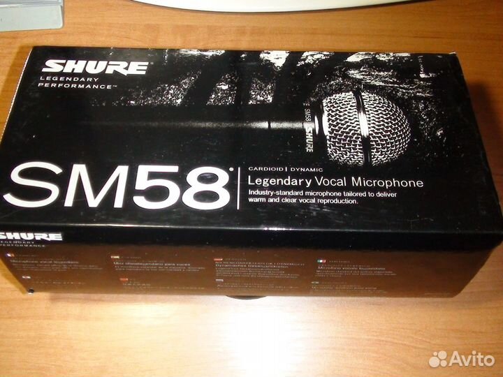 Shure SM58S (новый)