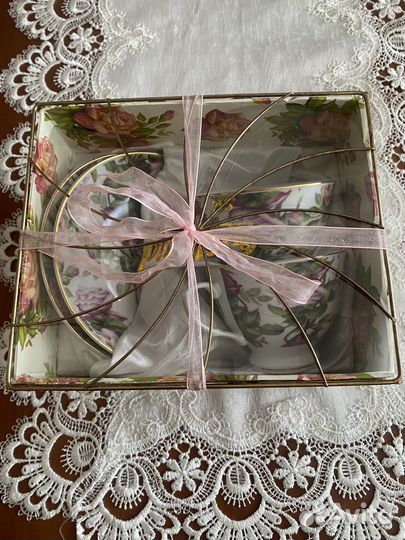 Чашка с блюдцем