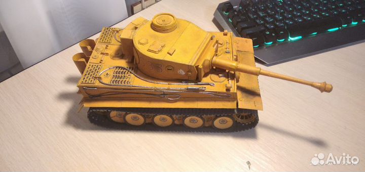 Модель танка тигр 1:25