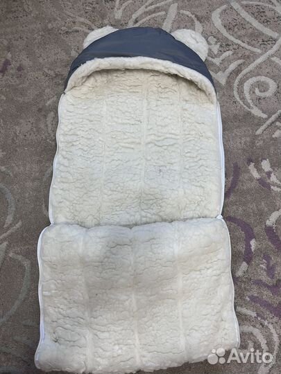 Конверт в коляску зимний