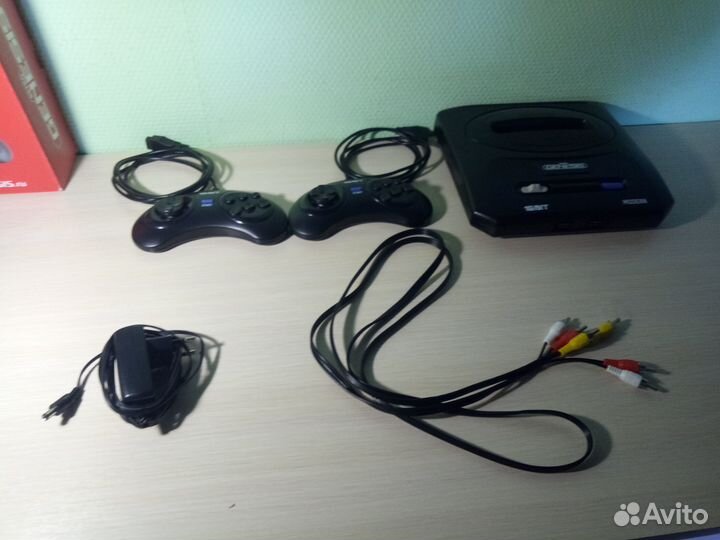 Игровая приставка Sega16bitRetroGenesis +картридж