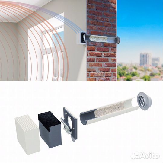 Приточный вентиляционный клапан