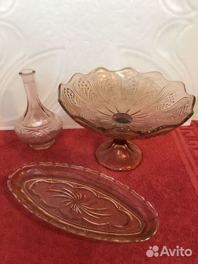 Карамельное стекло СССР