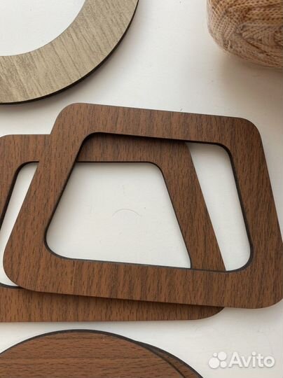 Деревянные ручки для сумки