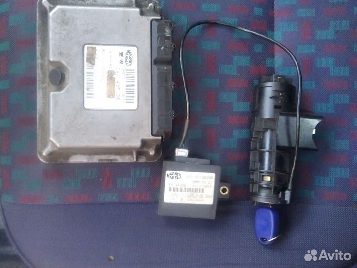 Мозги иммобилайзер и замок Фиат palio 1.2