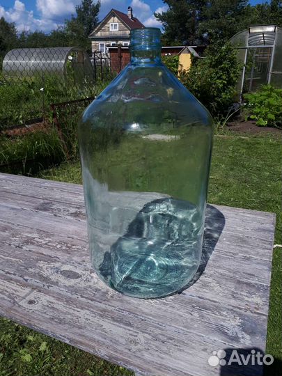 Бутыль стеклянная 20 литров