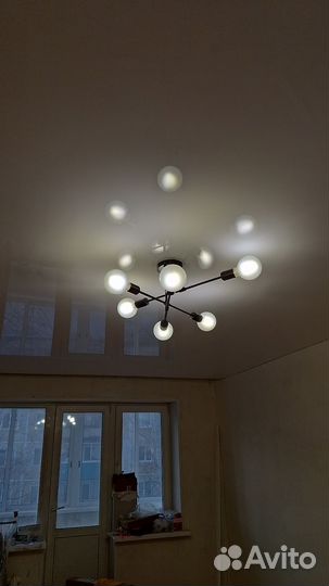 Натяжные потолки без посредников монтаж за 1 день