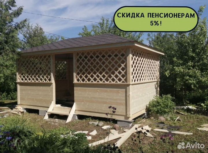 Садовые беседки