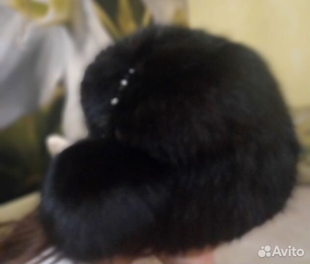 Шапка зимняя женская вязанная