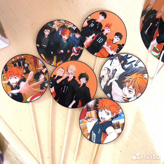 Посуда Аниме волейбол 10 персон