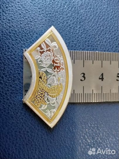 Слиток серебряный 