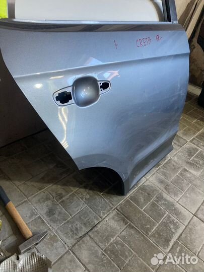 Дверь задняя правая hyundai creta