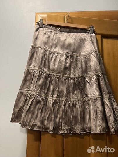 Шелковая юбка cote femme размер 44-46