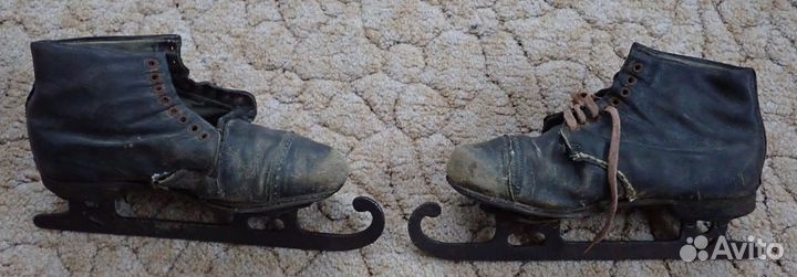 Старинные коньки для фигурного катания