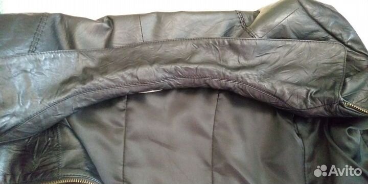 Куртка кожаная женская р-р 48-50