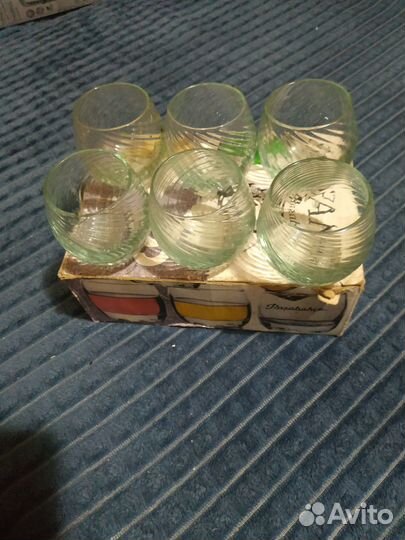 Стаканы рюмки СССР новые