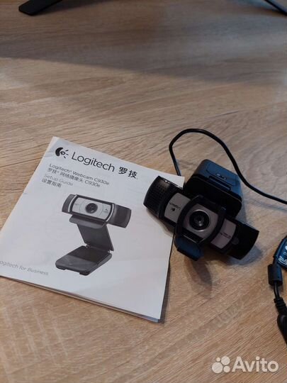 Веб-камера Logitech HD Webcam C930e, черный