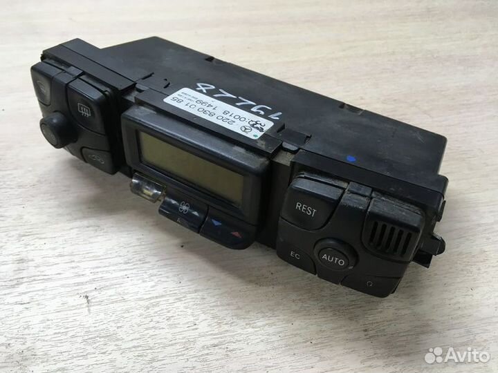 Блок управления климат контролем Mercedes-Benz S-к